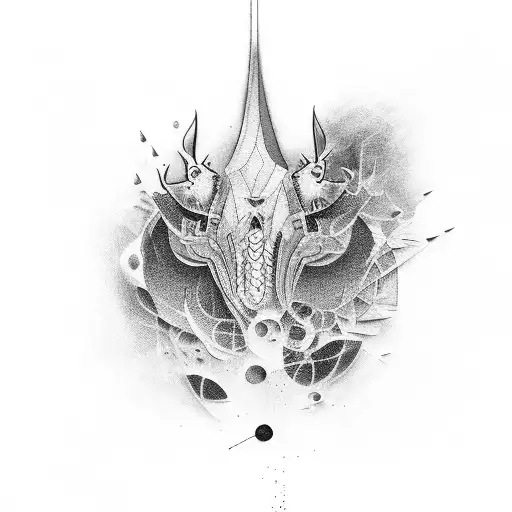 Abstract Representation Of Stepping Out Of Comfort Zone