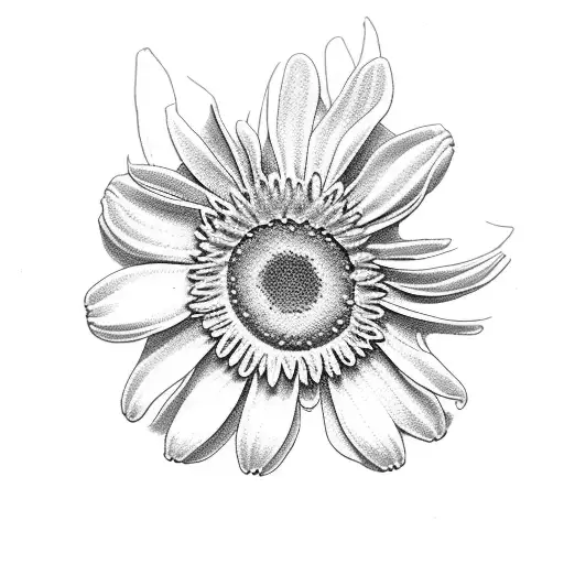 Daisy & Sweet Pea Flower