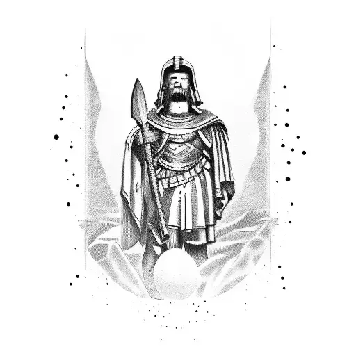 Latin Proverb And A Spartan