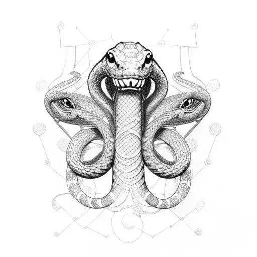 Dna Passing Into A Snake