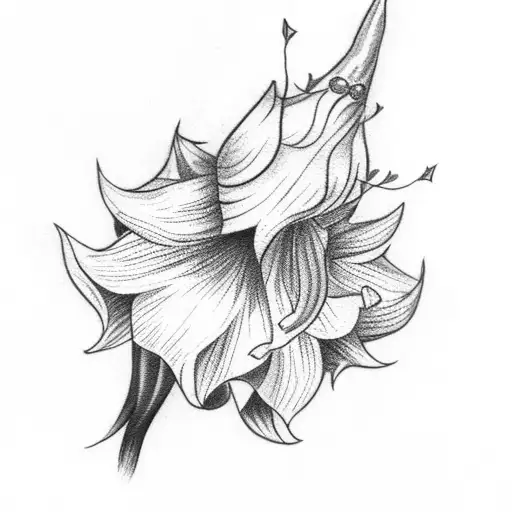 Dagger With Daffodils