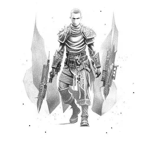 Dark Fantasy Full Body Soldier