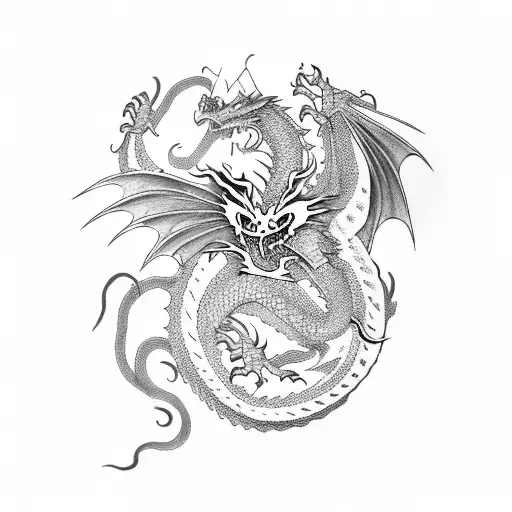 Dragon Asian Over Came Depression