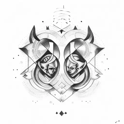 Gemini Twins For On Arm