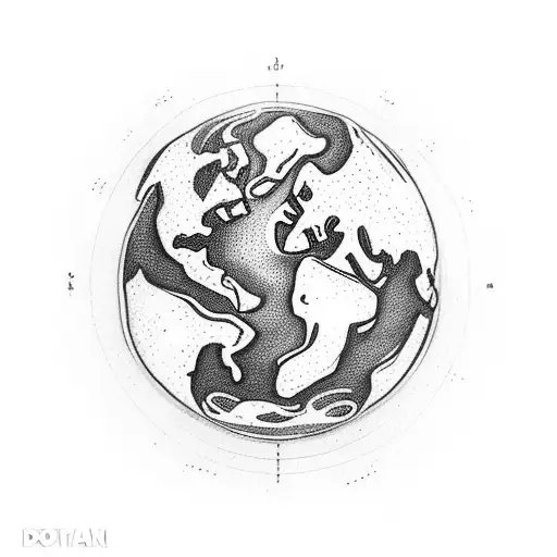 The Earth As A Globe On A Potters Wheel