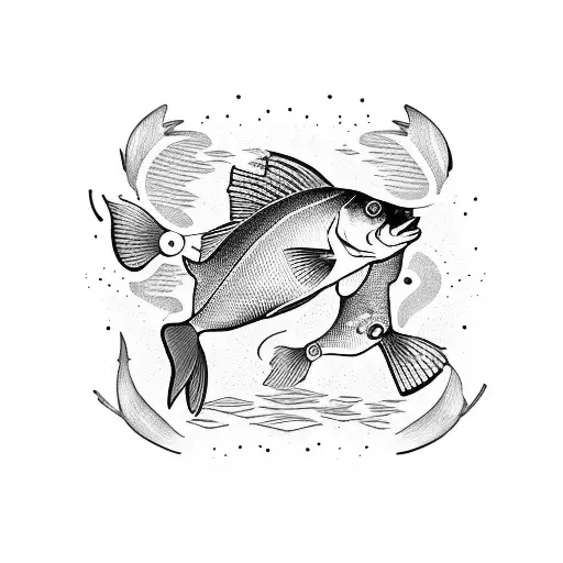 Fish With A Gun In His Hands