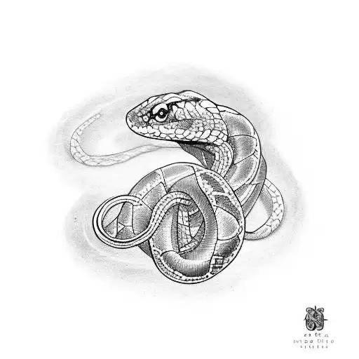 Dna Passing Into A Snake