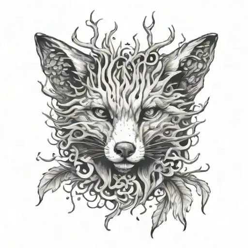 Death Decay Bunch Of Roots Fox Looking