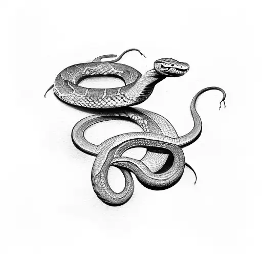 Snake Binding On Shivaling