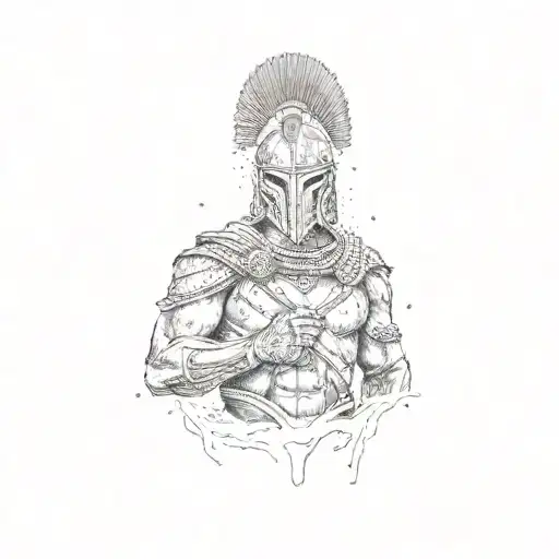 A Spartan Warrior