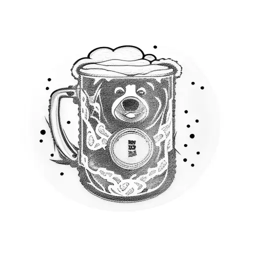 Bear With A Mug Of Beer