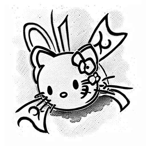Hello Kitty Spider