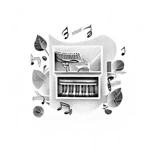 Note Of Music Look Like A Piano