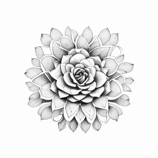 Botanical Illustration Of A Plant Native To Favorite Places