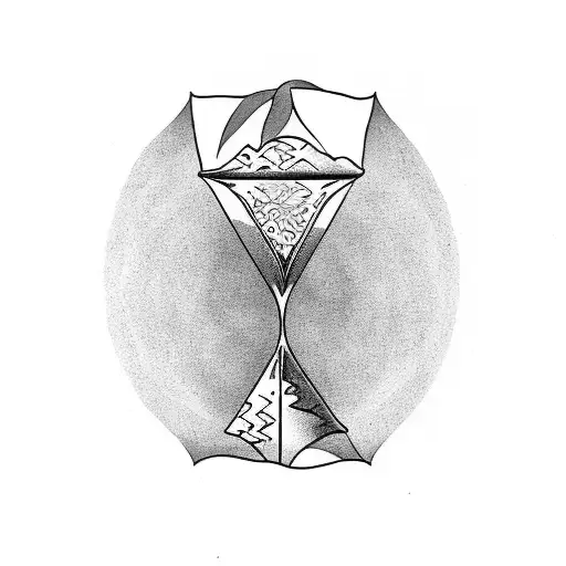 Balance Woman Hourglass Time