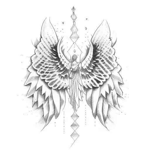 Angel Wing Medium Size