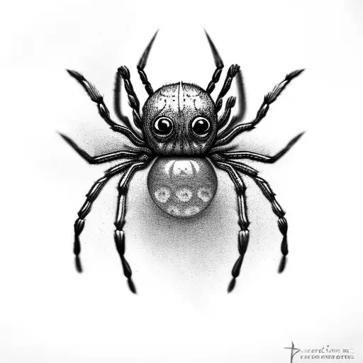 Spider Demon Dark Long Leggs Shading 3D