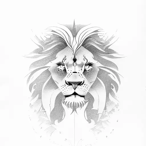 Lionhead Forest Background Mystical