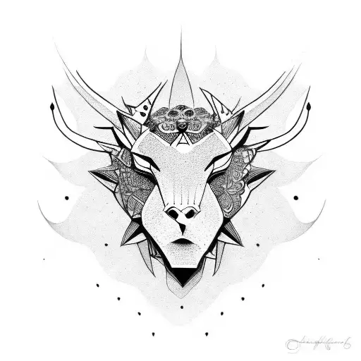 Animal Head With God Head