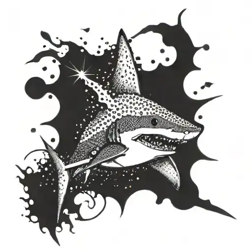 An Explosion From A Shark