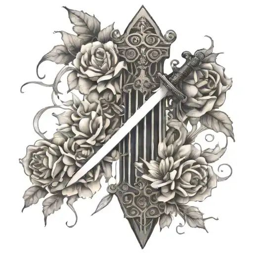 Gate And Sword Flowers