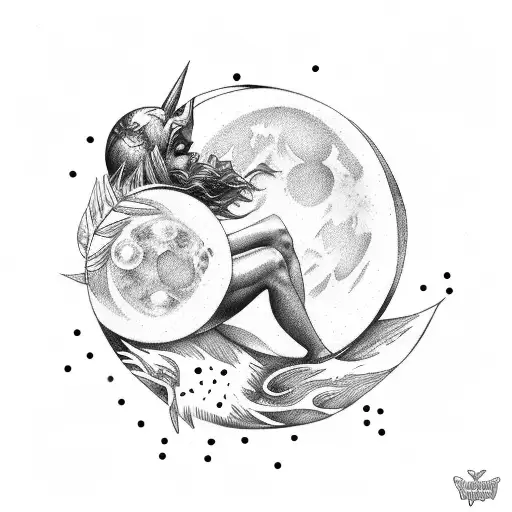 Greek Mythology Goddess Of The Moon