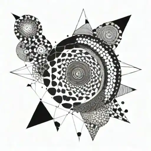 Fibonacci Circle Shape