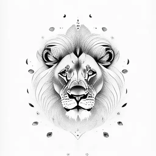 Female Lion And 1 Cub