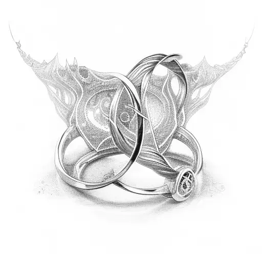 Mobius Ring Containing The Fishtail Element