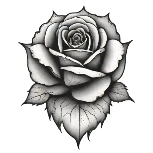 1 Rose Flower