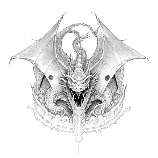 Occult Dragon Sleeve