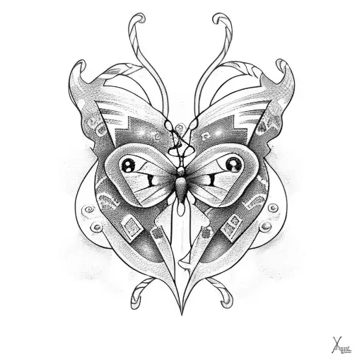 Anchor Heart's Butterflies