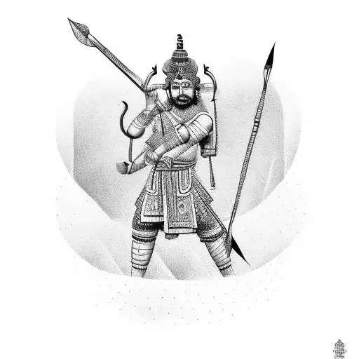 Bow & Arrow Of Lord Shri Ram