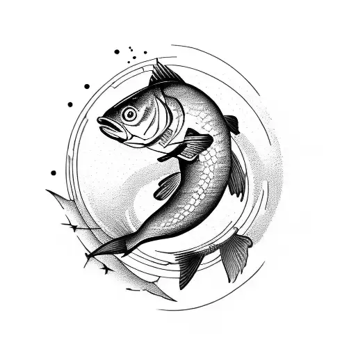 Create A Tattoo Inspired By Fishing And Carpentry