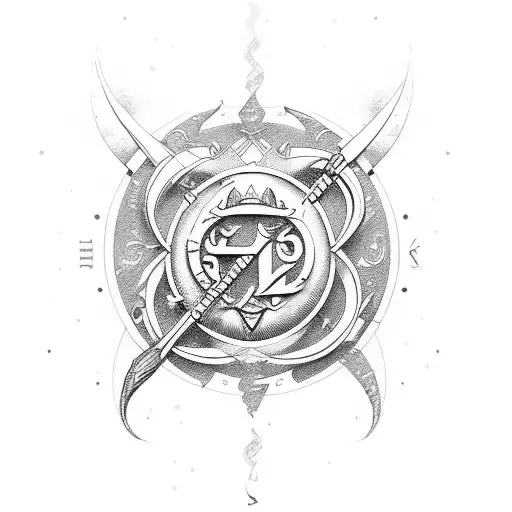 Cancer Zodiac Sign With Letter S