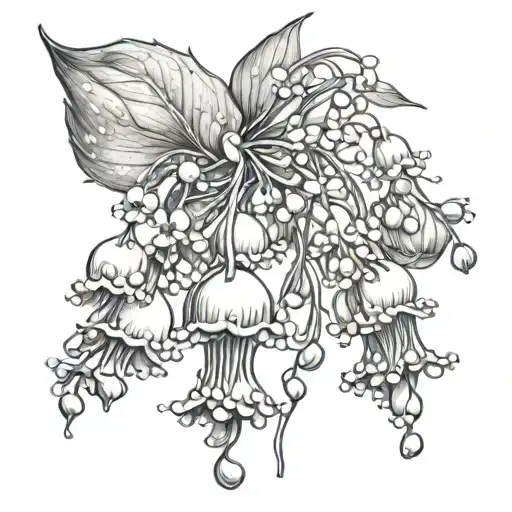 Lily Of The Valley Falling Bells