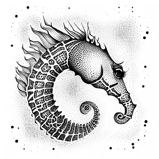 Abstract Seahorse