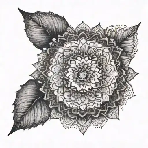 Circle Mandala Dotwork