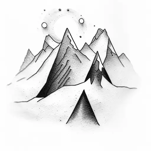 Mountain With Snow On Wrist