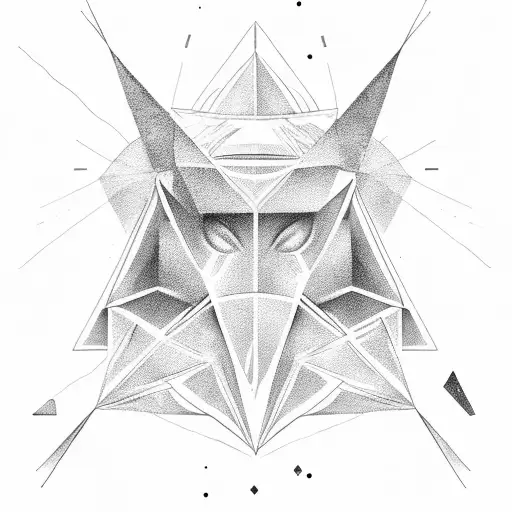 Triangles With Alien Inside