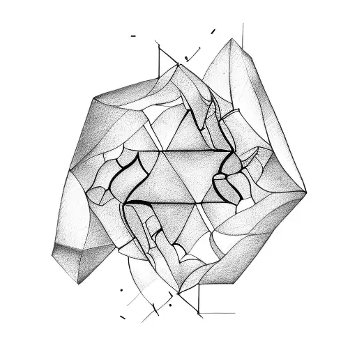Abstract Geometric Shapes Representing The Different Facets Of Autism Spectrum Disorder
