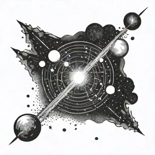 Space Galaxy Minimalist Design