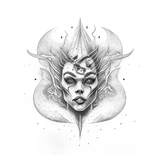 Witch Burned At The Stake