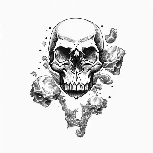 Skull Missing Bottom Jaw