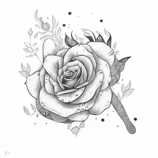Loyalty In Writing With Floral Behind It