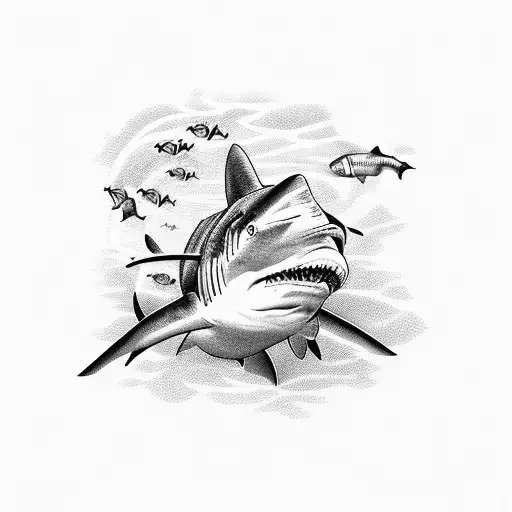 Catching Hammerhead Shark With Fishingpole