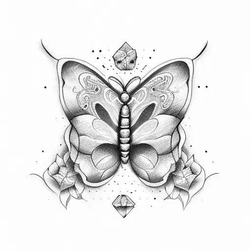 Gemini And Butterfly