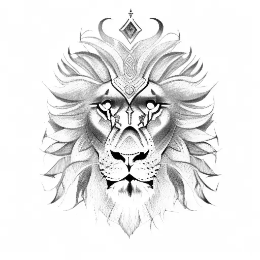 Warrior Lion Headdress