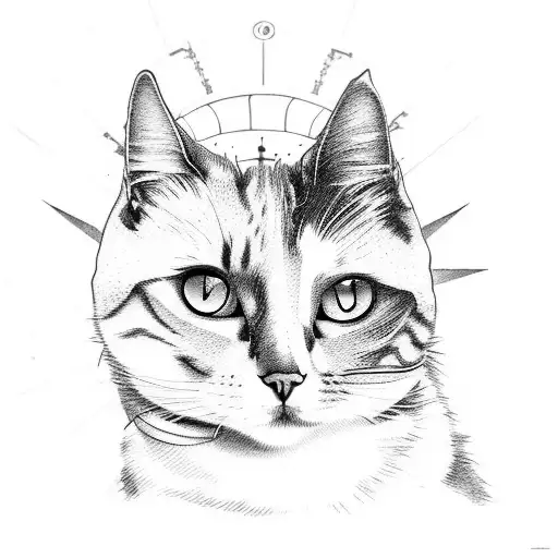 Steampunk Cat Looks Like A Sun