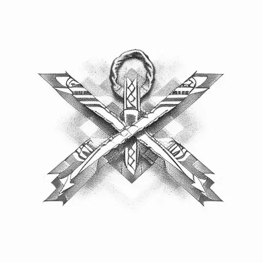 Childhood Cancer Ribbon Cross